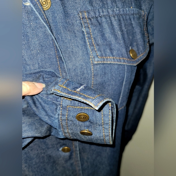 California Talls button front denim  Sz 10 🇺🇸 - Picture 8 of 15